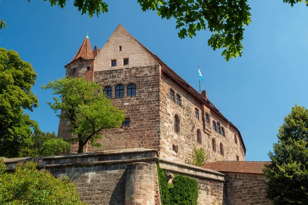 Kaiserburg, Nuremberg, Alemania — Foto de Stock