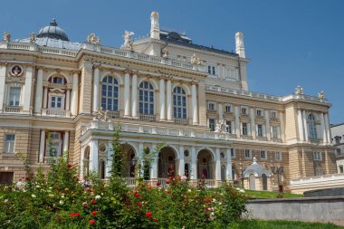 Old Opera Theater Building in Odessa, Ukraine
