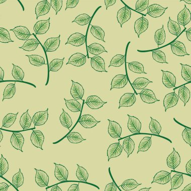 Yaprakları kusursuz desenli çiçek