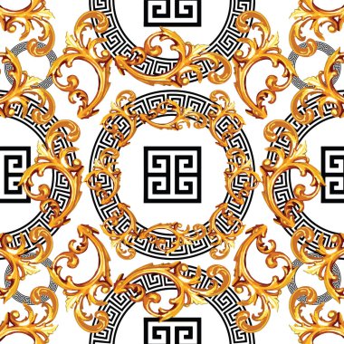 Yunan tasarım desenli modern barok tarzı