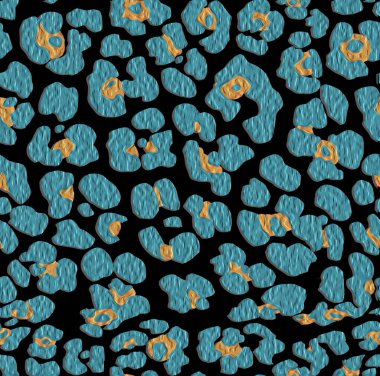  Leopar deri dokusu pürüzsüz desen