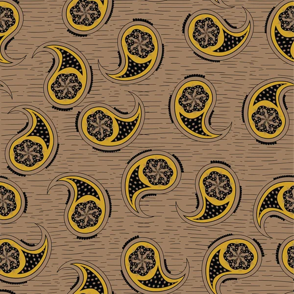 Paisley seamless pattern.Oriental texture abstract design