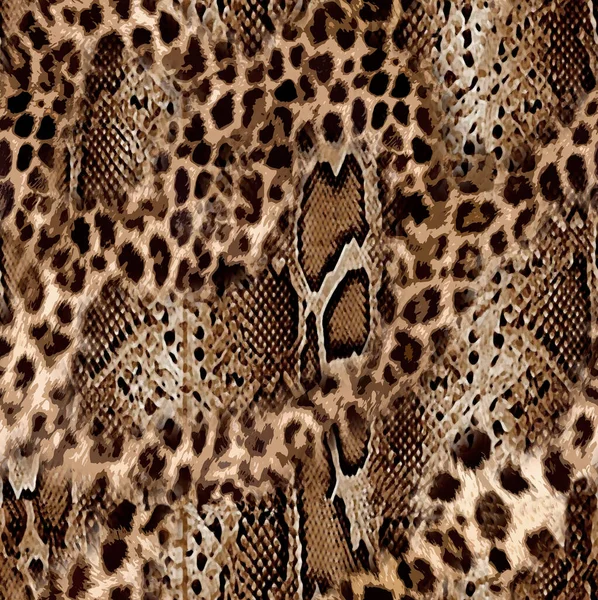 Disegno Del Modello Pelle Leopardo Serpente — Foto Stock