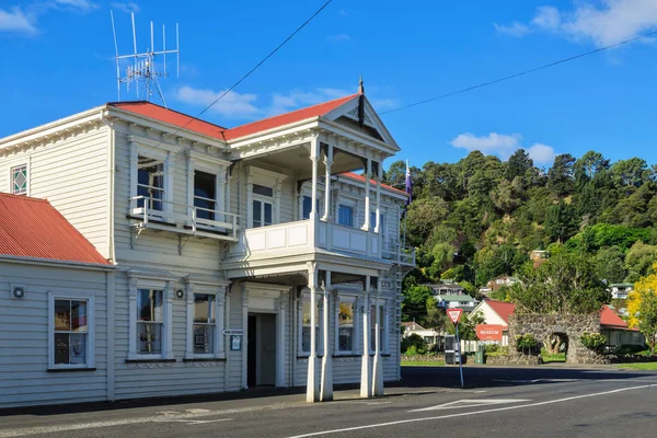 Edificios Históricos Del Támesis Nueva Zelanda Antiguo Cornwall Arms Hotel — Foto de Stock