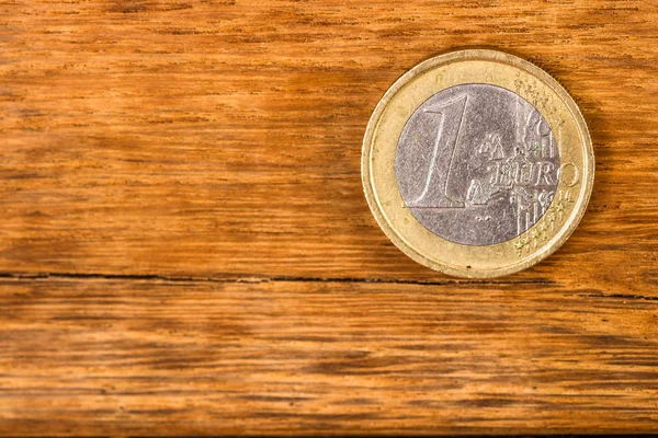 Nahaufnahme Makrodetail der Euromünzen, Detailfoto der Euro-Strömung — Stockfoto