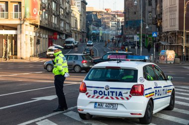 Yerel polis memuru, Rumen polis memuru, trafik polisi