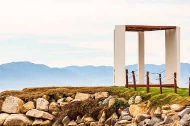 Deniz manzaralı düğün pergola 'sı, düğün dekorları, tropikal...