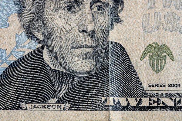 Close Macro Detail Dollar Money Banknotes Detail Photo Dollars World — Stock Photo, Image