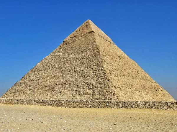 Egyptische piramides van Gizeh — Stockfoto