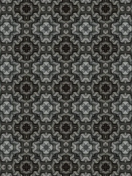 Kaleidoskop aus kreisförmigen Linien — Stockfoto