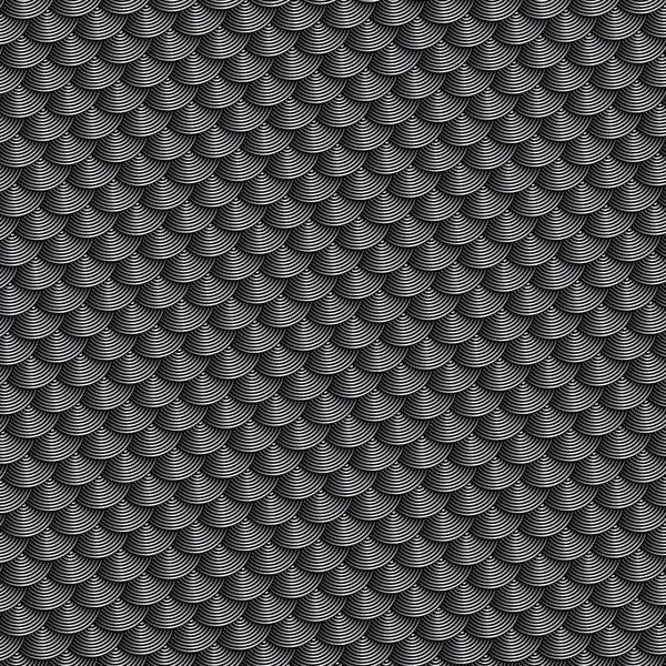 Balık daire satırlarından ölçekler