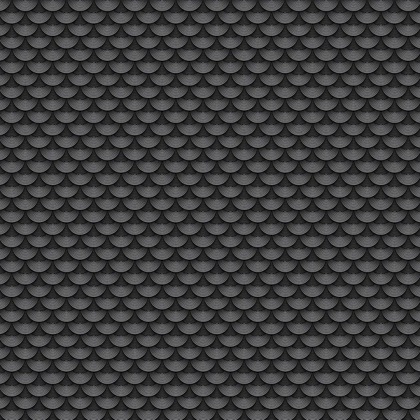 Balık daire satırlarından ölçekler