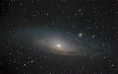 Derin uzay araştırması gökada Andromeda