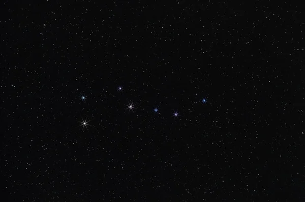 Constelação Grande Urso Extensão Infinita Céu Noturno Uma Foto Real — Fotografia de Stock