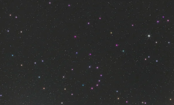 Constelación Corona Boreal Botas Extensión Sin Fin Del Cielo Nocturno — Foto de Stock