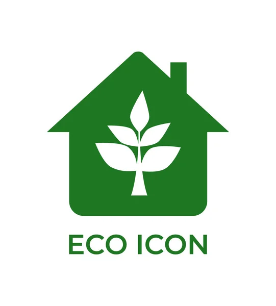 Ikona Eco — Wektor stockowy