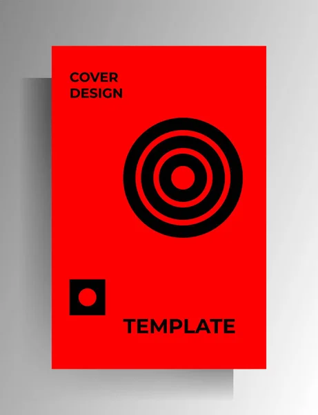 Geometric cover design. — Stock Vector
