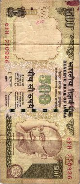 Hint 500 rupisini kapat - 500 eski banknot