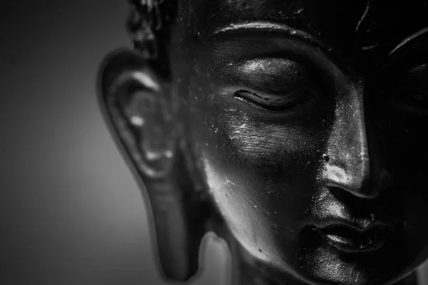 Perto Estátua Buddha — Fotografia de Stock