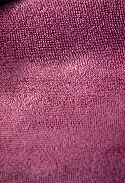 Texture of cotton red hand towels. Close-up. — Stock Photo, Image