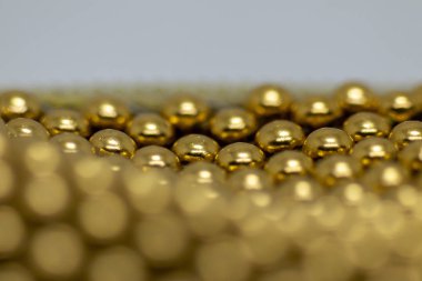 Abstract elegant banner with christmas balls and place for text.