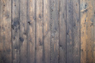 Kahverengi ahşap zemin, doku, dikey yağ kaplama tahtalar