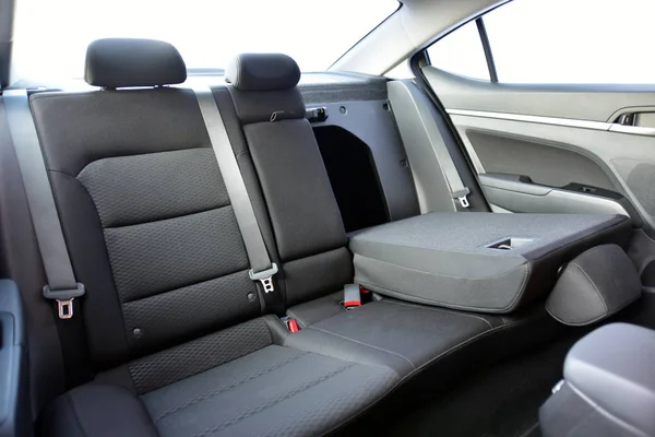 Rear Seatback Folded Passenger Car — 스톡 사진