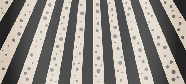 Övergångsställe illustration med svarta prickar — Stock vektor