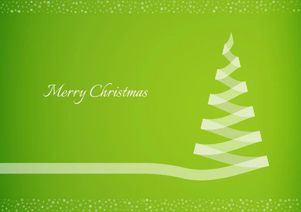 yarı şeffaf şerit bir Noel ağacı oluşturma