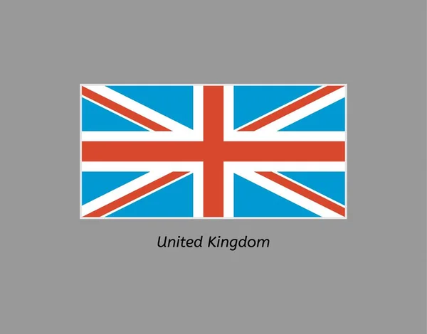 Flag of united kingdom — Stock Vector