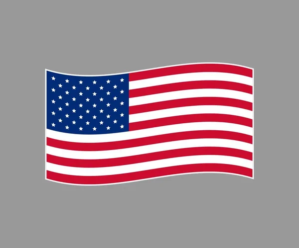 Bandeira de United States —  Vetores de Stock