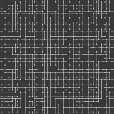 Dağınık bağlı noktalar sorunsuz arka plan.