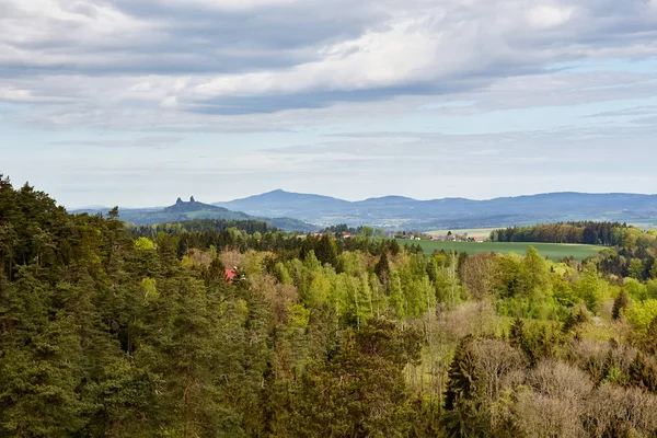 View from observation point in Prachovske skaly — Stock Photo, Image