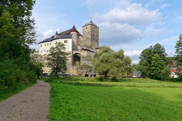 Kost (gotische Burg). Tschechische Republik — Stockfoto