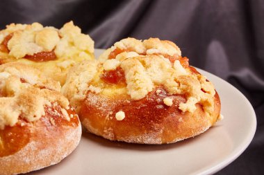 Kolace - çek geleneksel tatlı tatlı genellikle ile haşhaş tohumu, özel reçel (marmelat) veya kuark.