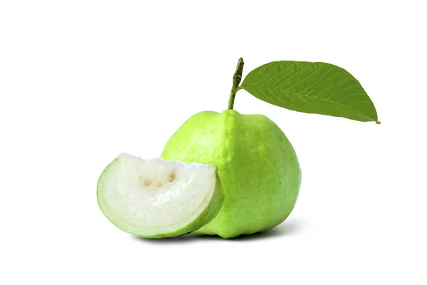 Guaven Früchte Und Guaven Blätter Früchte Mit Hohem Vitamin Stärken — Stockfoto