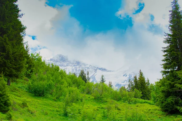 Alps Spring Switzerland Clear Days — Stock Photo, Image