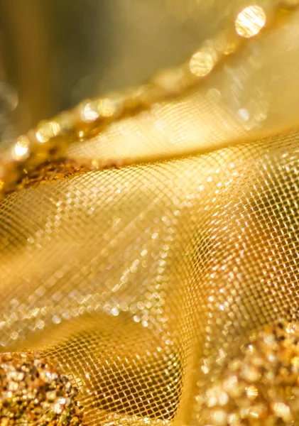 Borrão Abstrato Dourado Fundo Desfocado Conceito Para Véspera Ano Novo — Fotografia de Stock