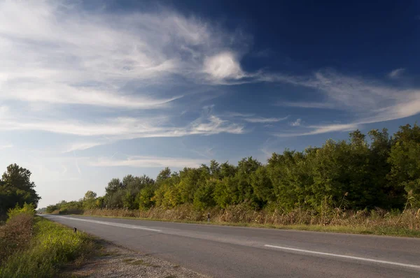 Kırsal manzara ve yol