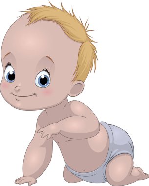 Komik bebek gülümseyen 