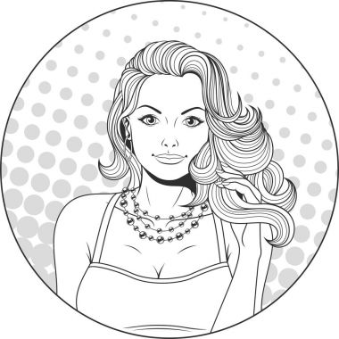 popüler sanat güzel kız