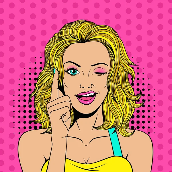 Sexy hermosa mujer — Vector de stock