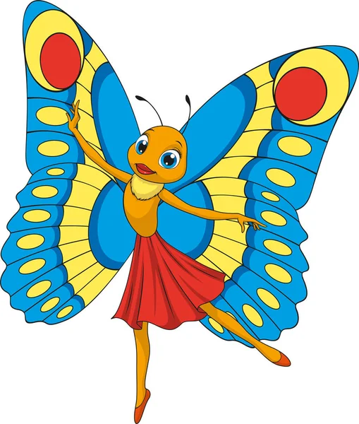 Petit beau papillon — Image vectorielle