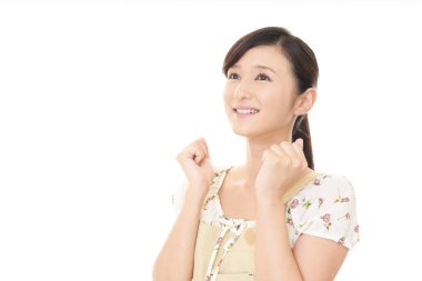 Mutlu Asya ev kadını