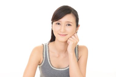 çekici bir Asyalı kadın