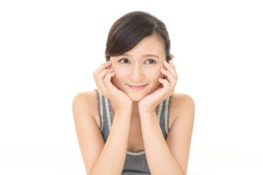 çekici bir Asyalı kadın