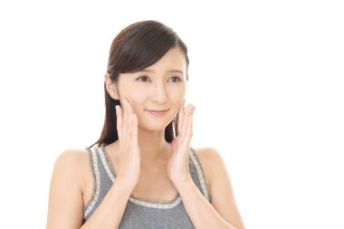 çekici bir Asyalı kadın