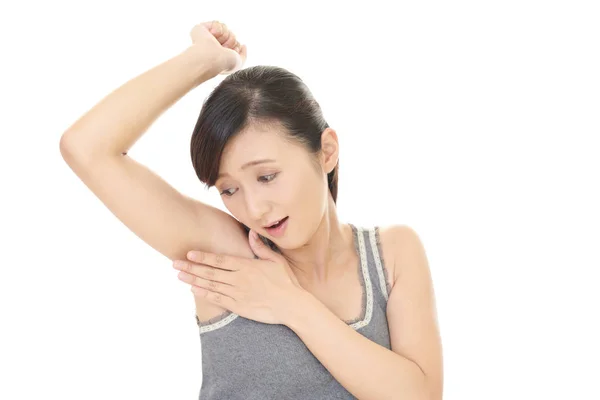 Surprised Asian woman — Stock Photo, Image