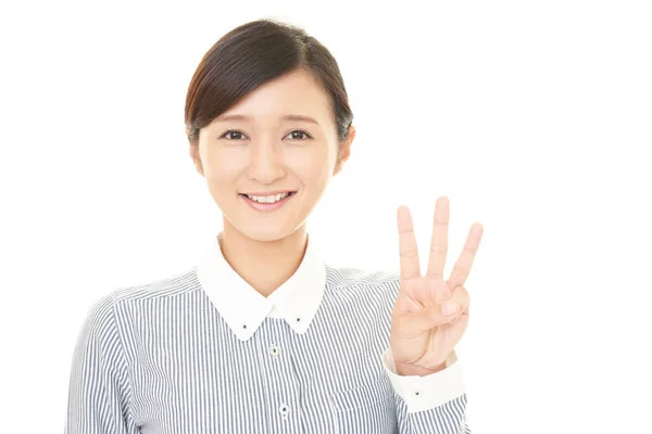 Smiling business woman — Stock Photo, Image