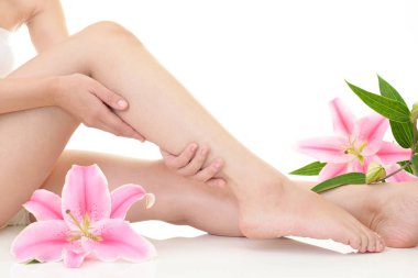 güzel kadının bacakları